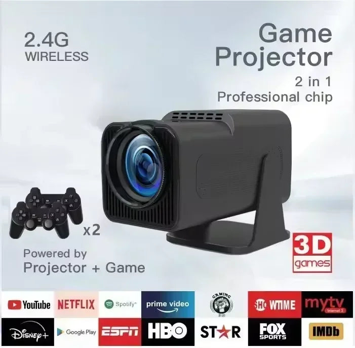 El proyector HY320MAX de alta calidad con resolución 400 ANSI.