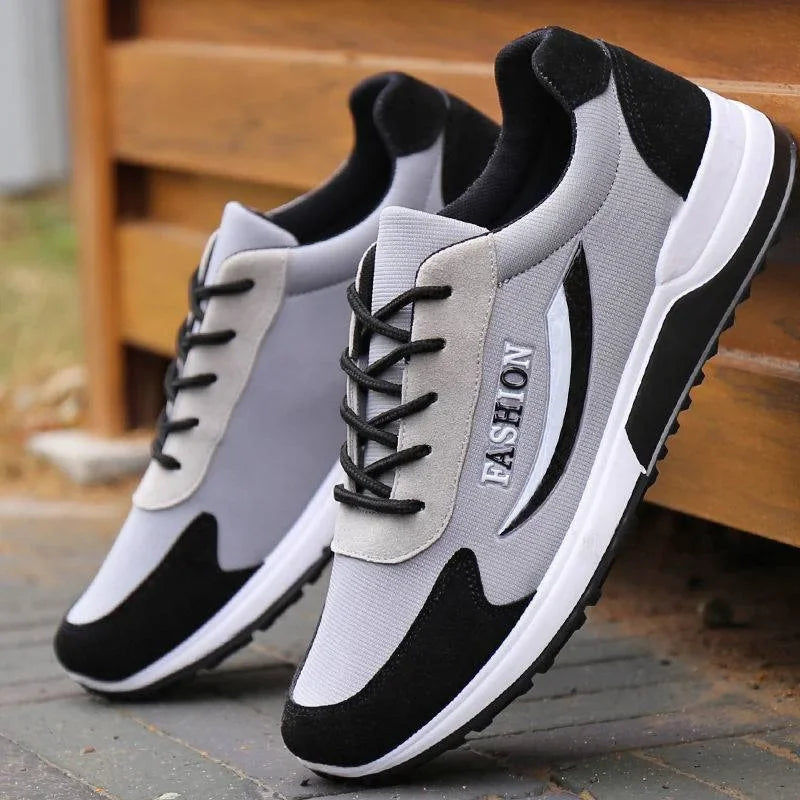 Zapatillas deportivas retro para correr.