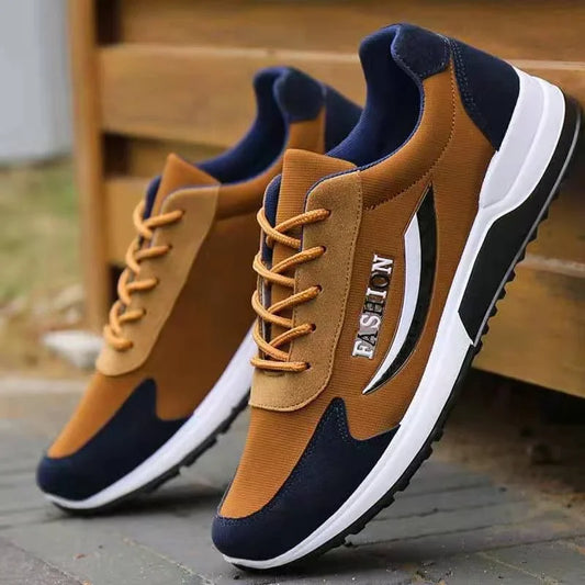 Zapatillas deportivas retro para correr.