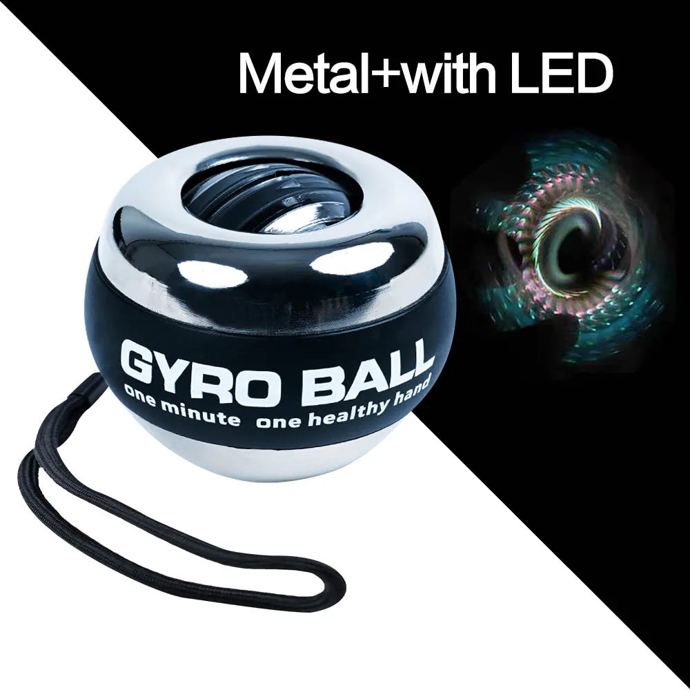 Pelota de entrenamiento de potencia con LED para muñeca.